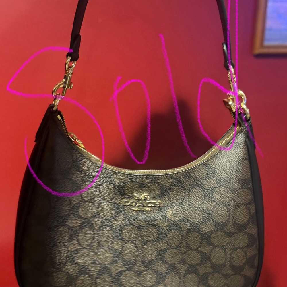 Coach Signature Teri Hobo